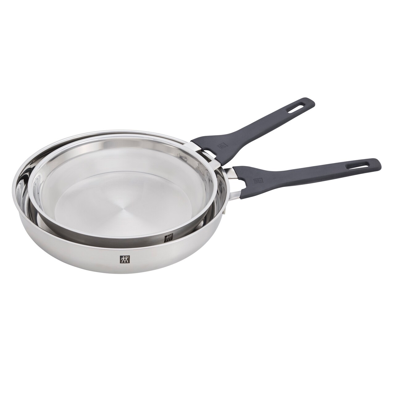 ZWILLING Simplify 2-pc Stainless Steel 9.5-in & 11-in Fry Pan Set